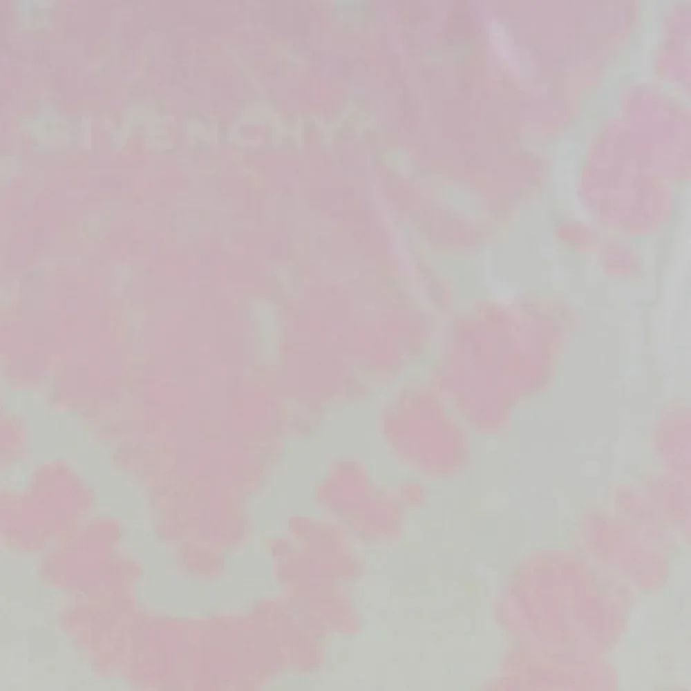 Givenchy Heart Logo Tie Dye Silk Scarf Pink